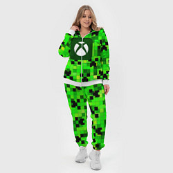 Женский 3D-костюм Minecraft xbox, цвет: 3D-белый — фото 2