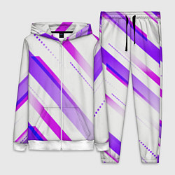 Женский 3D-костюм Color white pink, цвет: 3D-белый