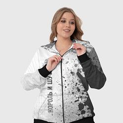 Женский 3D-костюм Король и Шут - white gradient по-вертикали, цвет: 3D-черный — фото 2