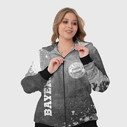 Женский 3D-костюм Bayern - grey gradient вертикально, цвет: 3D-черный — фото 2