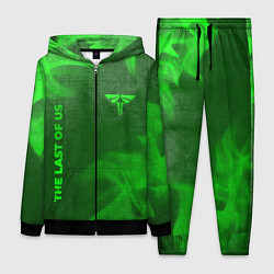Женский 3D-костюм The Last Of Us - green gradient вертикально, цвет: 3D-черный