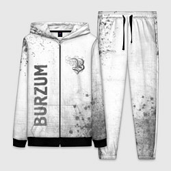 Женский 3D-костюм Burzum - white gradient вертикально, цвет: 3D-черный