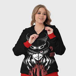 Женский 3D-костюм Ван пис - Сабо, цвет: 3D-красный — фото 2