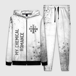 Женский 3D-костюм My Chemical Romance - white gradient вертикально, цвет: 3D-черный