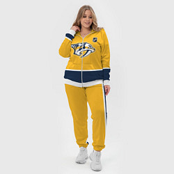 Женский 3D-костюм Нэшвилл Предаторз хоккей, цвет: 3D-белый — фото 2