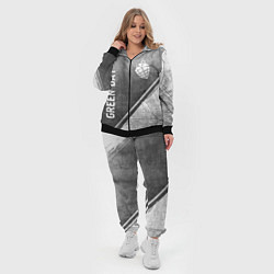 Женский 3D-костюм Green Day - grey gradient вертикально, цвет: 3D-черный — фото 2