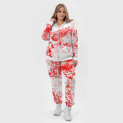 Женский 3D-костюм Detroit Red Wings NHL white, цвет: 3D-белый — фото 2