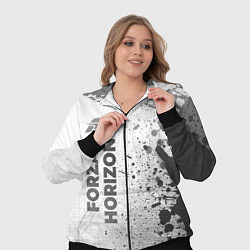 Женский 3D-костюм Forza Horizon - white gradient по-вертикали, цвет: 3D-черный — фото 2