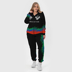 Женский 3D-костюм Dagestan, цвет: 3D-черный — фото 2