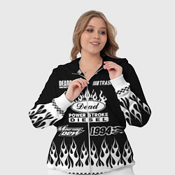 Женский 3D-костюм Dead black - Bones, цвет: 3D-белый — фото 2