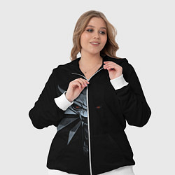 Женский 3D-костюм Зверь в полумраке - Ведьмак 3, цвет: 3D-белый — фото 2