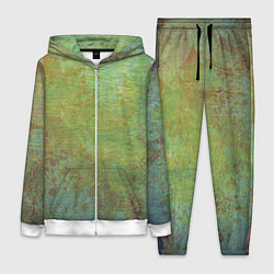 Женский костюм Абстракция - green oil stain