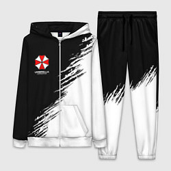 Женский костюм Umbrella Corp - black and white