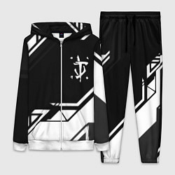 Женский костюм Doom geometry black