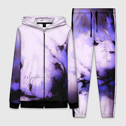 Женский 3D-костюм Взрывной индиго светлый, цвет: 3D-черный