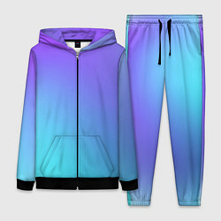 Женский 3D-костюм Color multi-colored gradient, цвет: 3D-черный