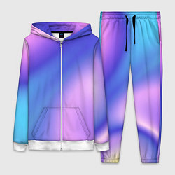 Женский 3D-костюм Color multicolored gradient, цвет: 3D-белый