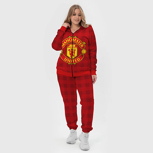 Женский костюм Manchester United / 3D-Красный – фото 4