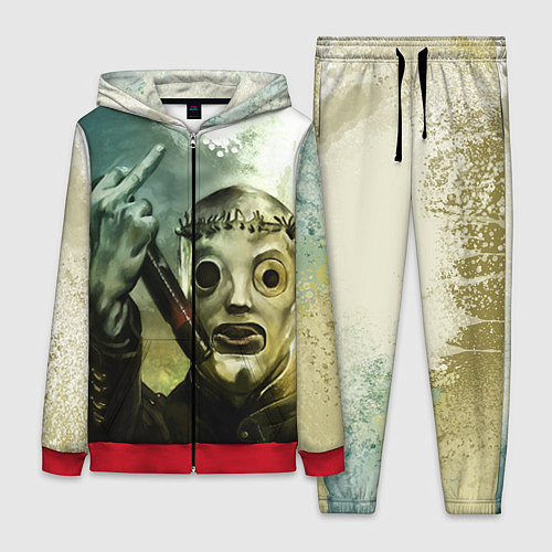 Женский костюм Slipknot / 3D-Красный – фото 1