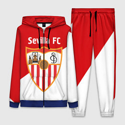 Женский 3D-костюм Sevilla FC, цвет: 3D-синий