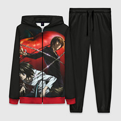 Женский 3D-костюм Тетрадь смерти, цвет: 3D-красный