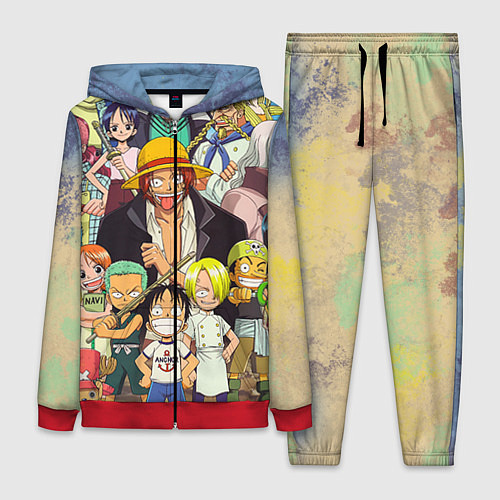 Женский костюм One Piece / 3D-Красный – фото 1