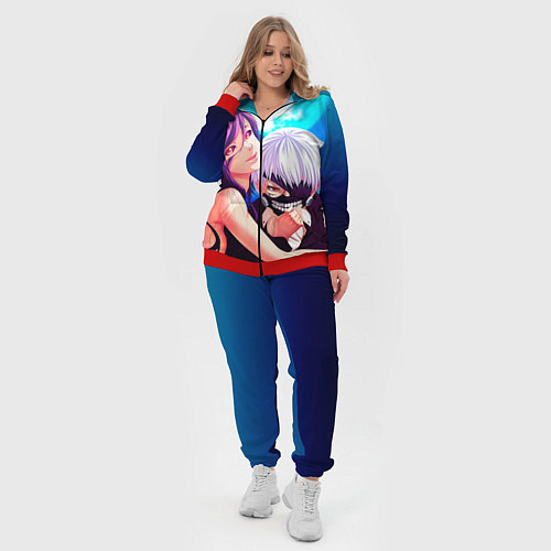 Женский костюм Токийский Гуль / 3D-Красный – фото 4