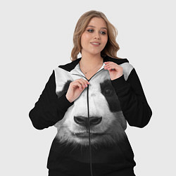 Женский 3D-костюм Взгляд панды, цвет: 3D-черный — фото 2