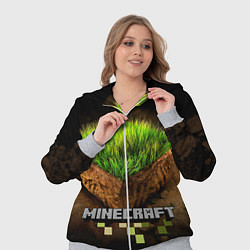 Женский 3D-костюм Майнкрафт, цвет: 3D-меланж — фото 2