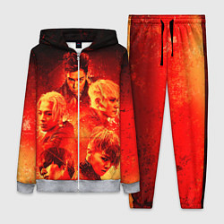 Женский 3D-костюм Big Bang: Flame Boys, цвет: 3D-меланж