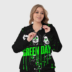 Женский 3D-костюм Green Day: Acid Colour, цвет: 3D-черный — фото 2