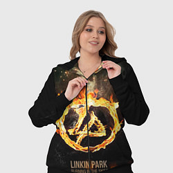 Женский 3D-костюм Linkin Park: Burning the skies, цвет: 3D-черный — фото 2