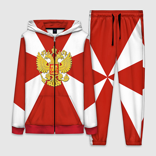 Женский костюм Флаг ВВ / 3D-Красный – фото 1