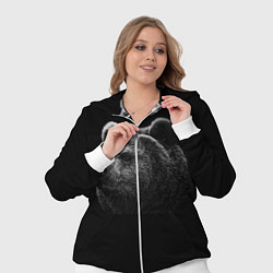 Женский 3D-костюм Взгляд мишки, цвет: 3D-белый — фото 2