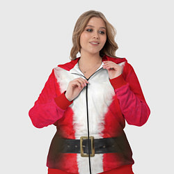 Женский 3D-костюм Дед мороз, цвет: 3D-красный — фото 2