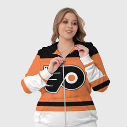 Женский 3D-костюм Philadelphia Flyers, цвет: 3D-белый — фото 2