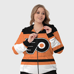 Женский 3D-костюм Philadelphia Flyers, цвет: 3D-черный — фото 2