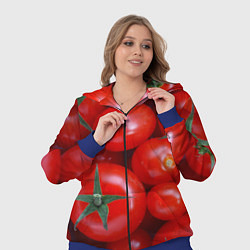 Женский 3D-костюм Томатная, цвет: 3D-синий — фото 2