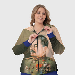 Женский 3D-костюм Иосиф Сталин, цвет: 3D-синий — фото 2