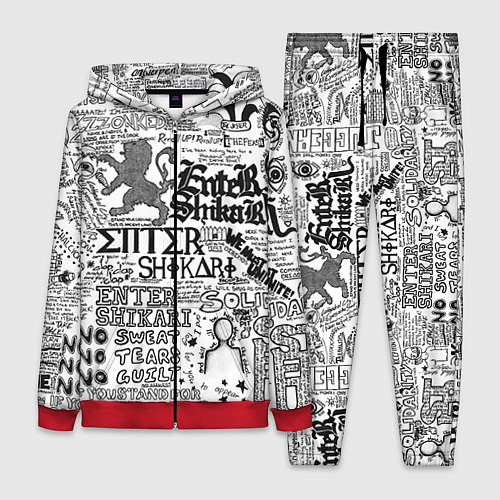 Женский костюм Enter Shikari: Words / 3D-Красный – фото 1