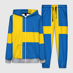 Женский 3D-костюм Швеция, цвет: 3D-меланж
