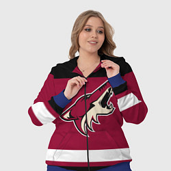 Женский 3D-костюм Arizona Coyotes, цвет: 3D-синий — фото 2