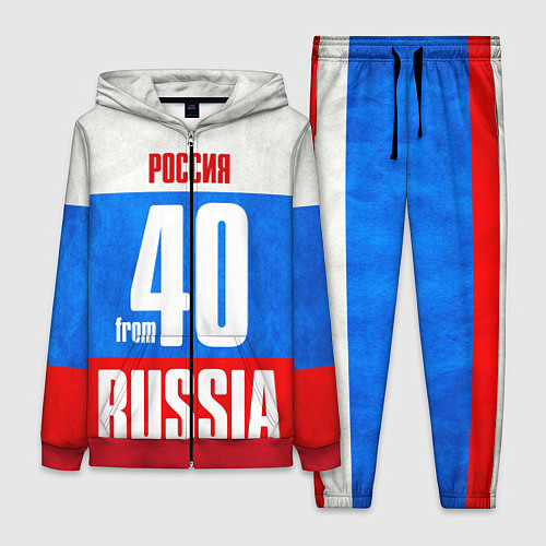 Женский костюм Russia: from 40 / 3D-Красный – фото 1