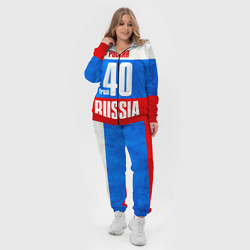 Женский костюм Russia: from 40 / 3D-Красный – фото 4