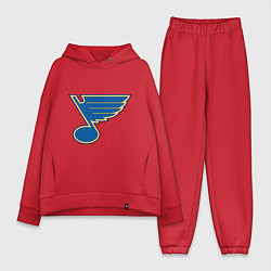 Женский костюм оверсайз St Louis Blues