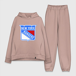 Женский костюм оверсайз New York Rangers