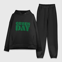 Женский костюм оверсайз Green Day, цвет: черный