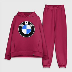 Женский костюм оверсайз Logo BMW