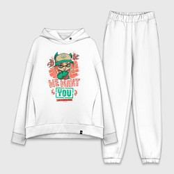 Женский костюм оверсайз Salmon Run