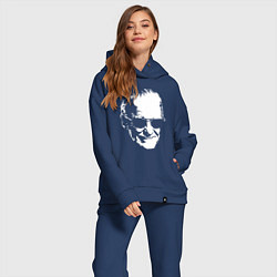 Женский костюм оверсайз STAN LEE, цвет: тёмно-синий — фото 2